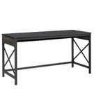 Sauder - Foundry Road 60 X 24 Table Desk Co - SGS Mixed Mat Carbon Oak