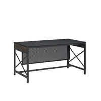 Sauder - Foundry Road 60 X 30 Table Desk Co - SGS Mixed Mat Carbon Oak