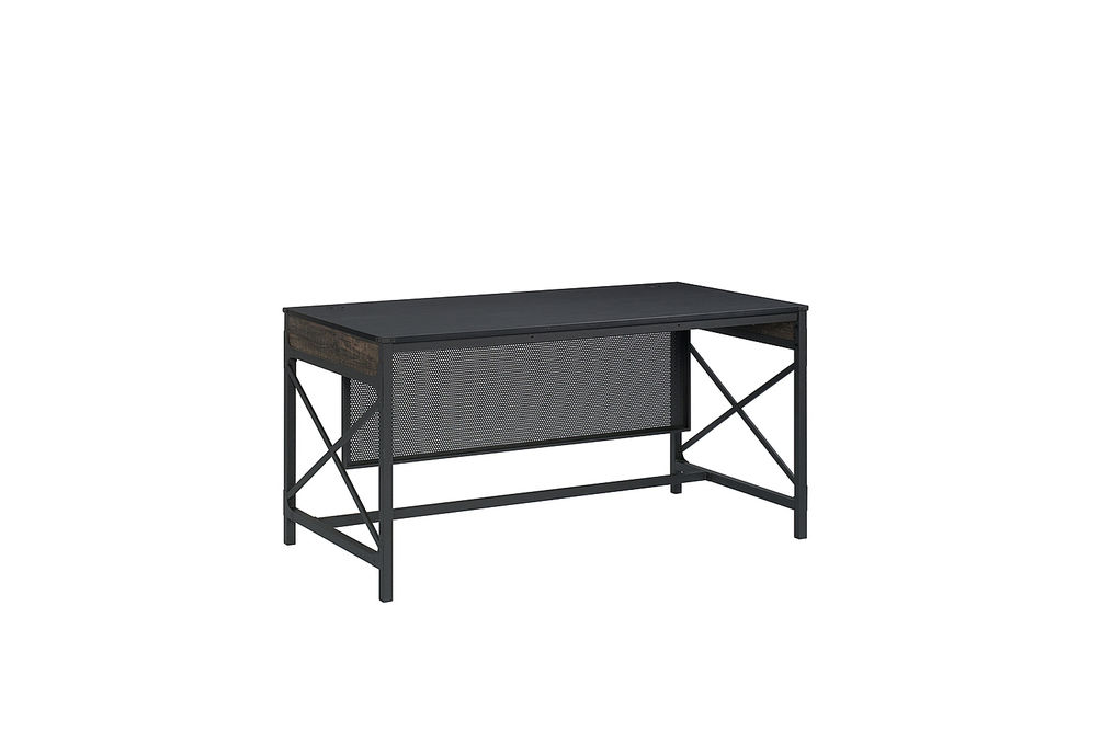 Sauder - Foundry Road 60 X 30 Table Desk Co - SGS Mixed Mat Carbon Oak