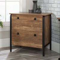 Sauder - Station House 2-Drawer Lateral File Cabinet - Etched Oak