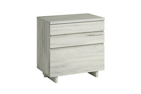 Sauder - Porto Palma 2-Drawer Lateral File Cabinet - Haze Acacia