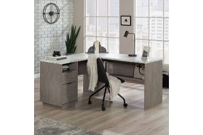 Sauder - East Rock L-Desk Ao A2 - Ashen Oak