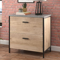 Sauder - Market Commons 2-Drawer Lateral File Cabinet - Prime Oak