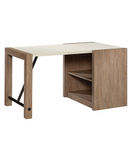 Sauder - Dixon City Ce Computer Desk Bo - SGS Laminate Brushed Oak