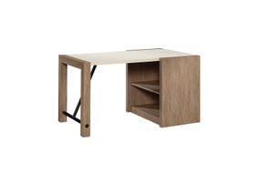 Sauder - Dixon City Ce Computer Desk Bo - SGS Laminate Brushed Oak