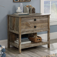 Sauder - Granite Trace 1-Drawer Lateral File Cabinet - Rustic Cedar