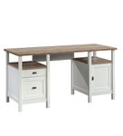 Sauder - Cottage Road Storage Desk with 2 Drawers - White