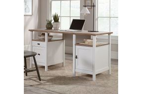 Sauder - Cottage Road Storage Desk with 2 Drawers - White