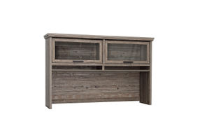 Sauder - Aspen Post Large Hutch - Pebble Pine