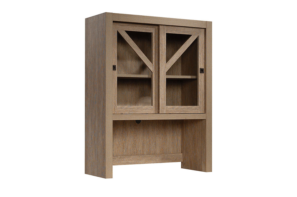 Sauder - Dixon City Library Hutch - Brushed Oak