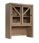 Sauder - Dixon City Library Hutch - Brushed Oak