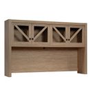 Sauder - Dixon City Large Hutch - Brushed Oak