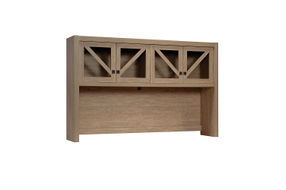 Sauder - Dixon City Large Hutch - Brushed Oak