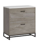 Sauder - Tremont Row 2-Drawer Lateral File Cabinet - Mystic Oak