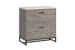 Sauder - Tremont Row 2-Drawer Lateral File Cabinet - Mystic Oak