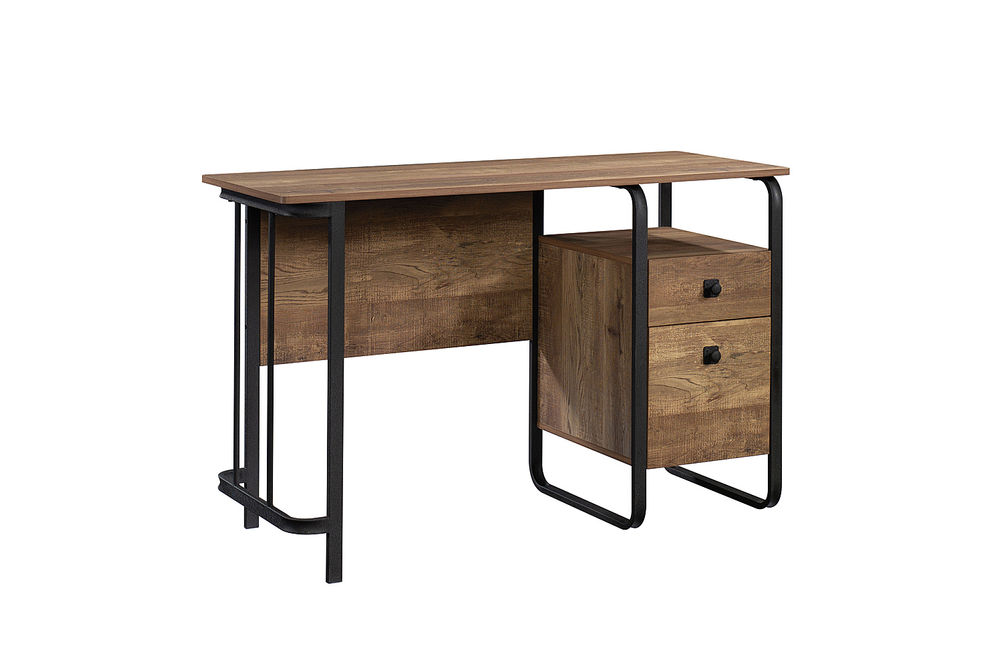 Sauder - Station House Desk Etched Oak - SGS Etched Oak