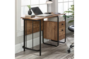 Sauder - Station House Desk Etched Oak - SGS Etched Oak