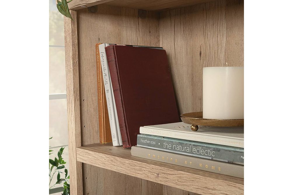 Sauder - Aspen Post Library W/doors Pmo - Prime Oak