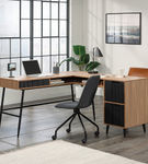 Sauder - Ambleside L-Desk Sw - SGS Serene Walnut