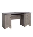 Sauder - Computer Desk Mo W/ Ro - Mystic Oak