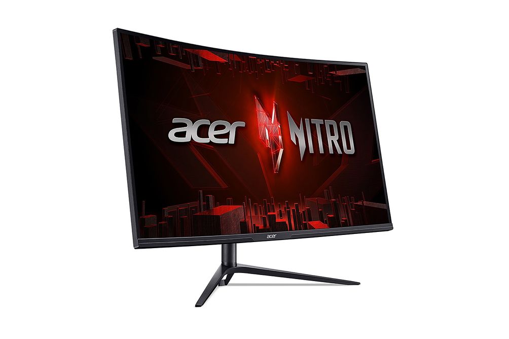 Acer - Nitro XZ320QK P3bmiiphx 31.5 LED UHD FreeSync Monitor (Display Port, HDMI) - Black