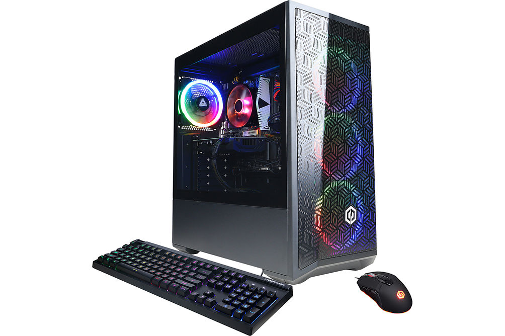 CyberPowerPC - Gamer Xtreme Gaming Desktop - Intel Core i5-14400F - 16GB Memory - NVIDIA GeForce RT