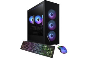 iBUYPOWER Scale Gaming Desktop PC - Intel Core i5 14400F - NVIDIA GeForce RTX 4060 8GB - 16GB DDR5