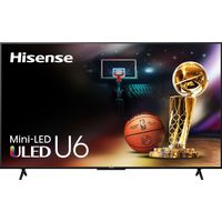 Hisense - 55" Class U6 Series Mini-LED 4K UHD QLED Google TV - (2024)