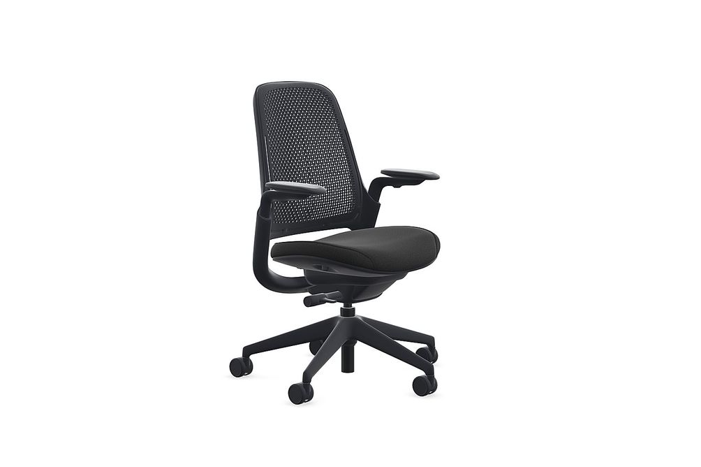 Steelcase - Series 1 Air Chair with Black Frame - Era Onyx / Black Frame