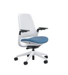 Steelcase - Series 1 Air Chair with Seagull Frame - Era Cobalt / Seagull Frame