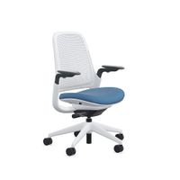 Steelcase - Series 1 Air Chair with Seagull Frame - Era Cobalt / Seagull Frame