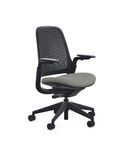 Steelcase - Series 1 Air Chair with Black Frame - Era Night Owl / Black Frame