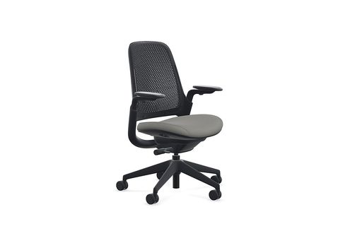 Steelcase - Series 1 Air Chair with Black Frame - Era Night Owl / Black Frame