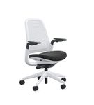 Steelcase - Series 1 Air Chair with Seagull Frame - Era Onyx / Seagull Frame