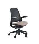 Steelcase - Series 1 Air Chair with Black Frame - Era Truffle / Black Frame