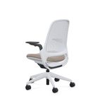 Steelcase - Series 1 Air Chair with Seagull Frame - Era Truffle / Seagull Frame