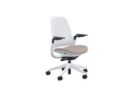 Steelcase - Series 1 Air Chair with Seagull Frame - Era Truffle / Seagull Frame