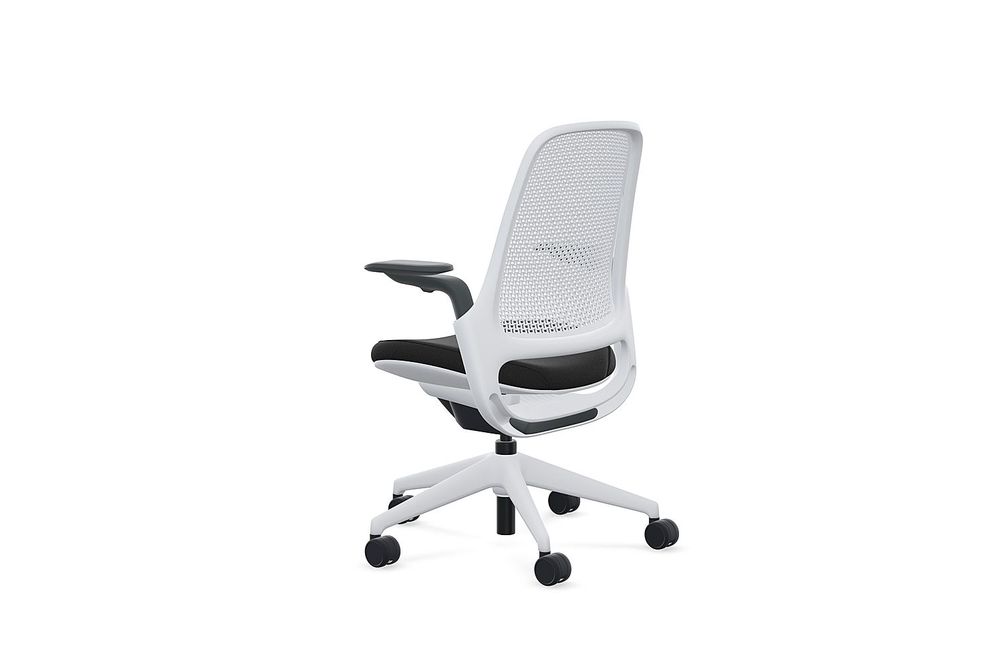 Steelcase - Series 1 Air Chair with Seagull Frame - Era Onyx / Seagull Frame