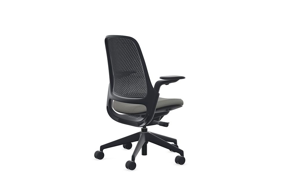 Steelcase - Series 1 Air Chair with Black Frame - Era Night Owl / Black Frame