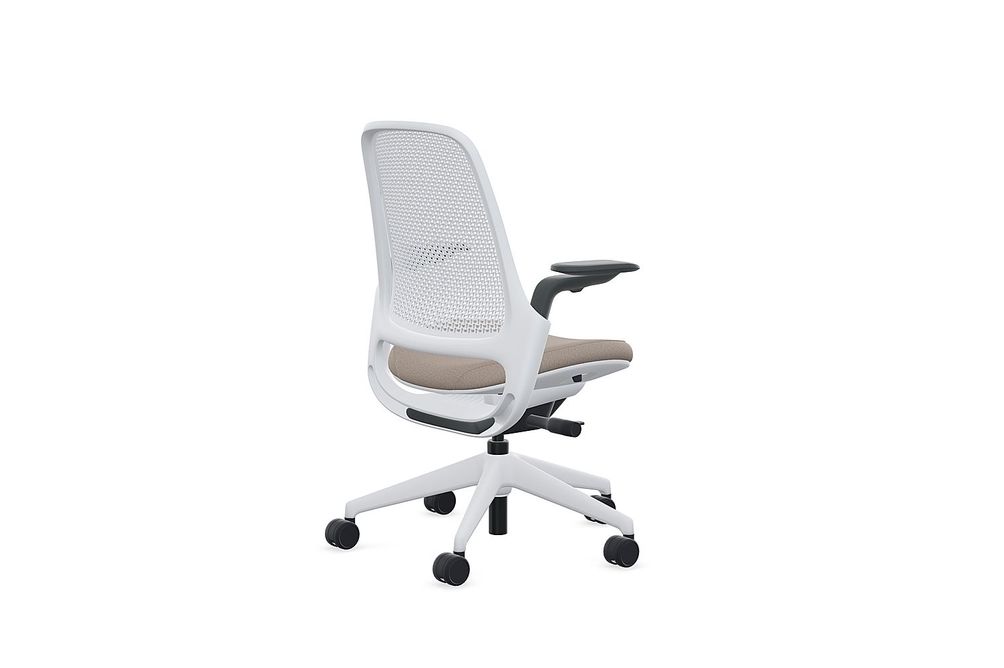 Steelcase - Series 1 Air Chair with Seagull Frame - Era Truffle / Seagull Frame