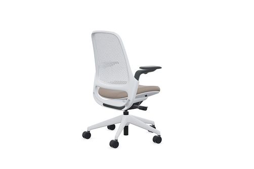 Steelcase - Series 1 Air Chair with Seagull Frame - Era Truffle / Seagull Frame