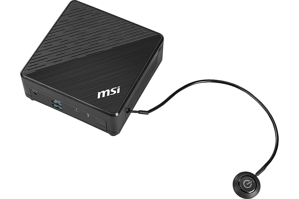 MSI - Cubi 5 Desktop - Intel Core i7-1255U - 16GB Memory - Iris Xe Graphic - 1TB SSD - Black - Blac