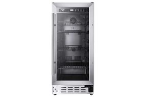 SPT - 92-Can Beverage Cooler - Stainless Steel