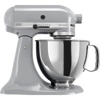 KitchenAid - Artisan Series 5 Quart Tilt-Head Stand Mixer - KSM150PSMC - Metallic Chrome