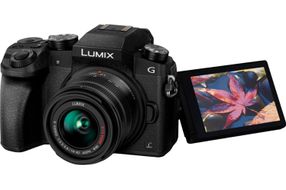 Panasonic - LUMIX G7 Mirrorless 4K Photo Digital Camera Body with 14-42mm f3.5-5.6 II Lens - DMC-G7