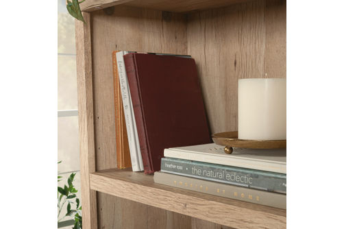 Sauder - Aspen Post Library W/doors Pmo - Prime Oak