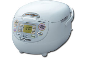 Zojirushi - Neuro Fuzzy Rice Cooker and Warmer - White