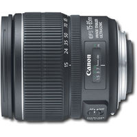 Canon - EF-S 15-85mm f/3.5-5.6 IS USM Standard Zoom Lens - Black