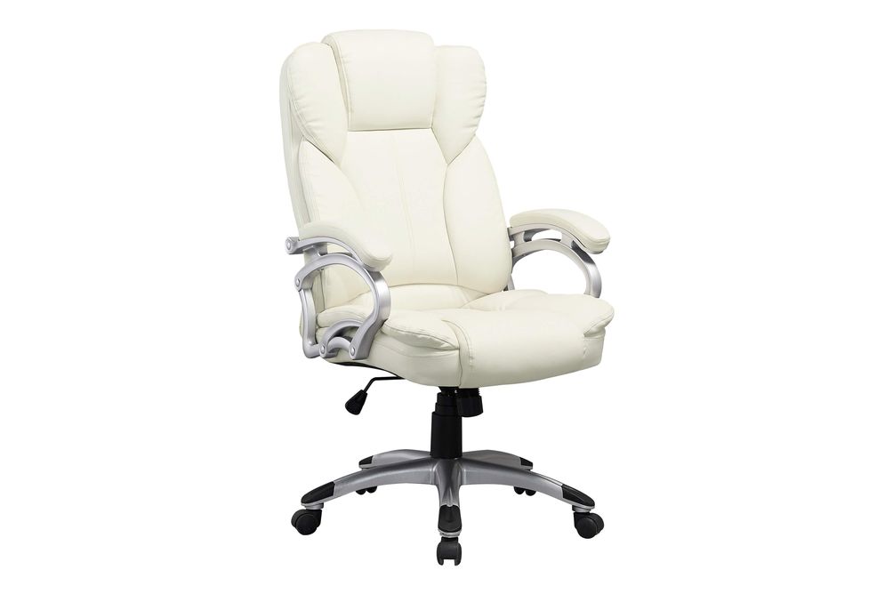 CorLiving Executive Office Chair - White