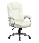 CorLiving Executive Office Chair - White